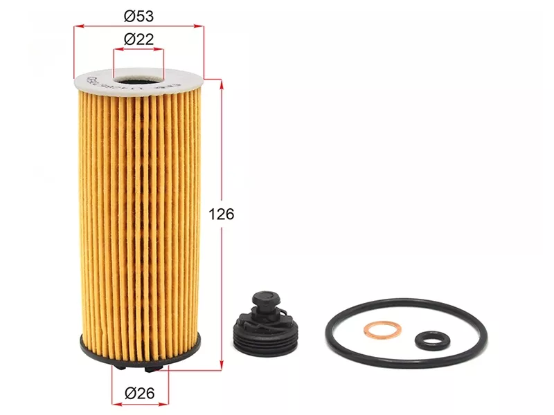 Фильтр масляный -ST11428570590 Sat для BMW X1