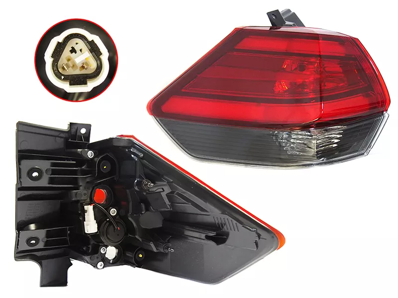 Фонарь задний Nissan X-Trail 17-22 (Слева) - Артикул ST11519T1L - Производитель Sat - Фото, Отзывы, Цены 