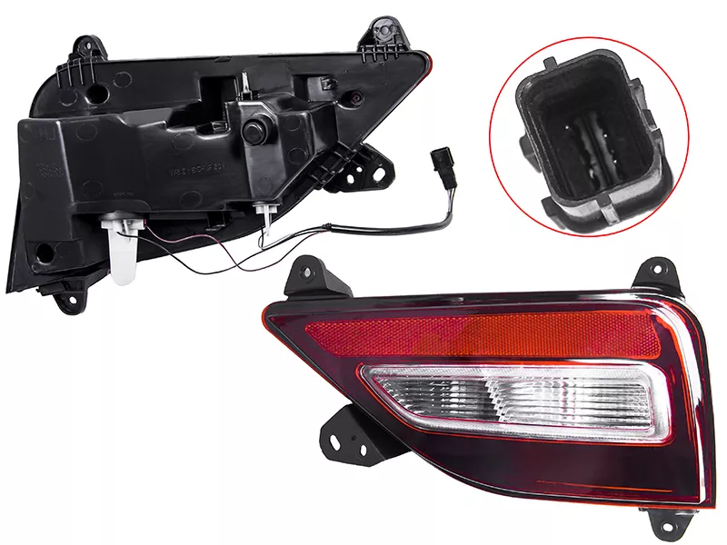 Фонарь в задний бампер Hyundai Santa Fe 18-21 (Справа) - Артикул ST1160008 - Производитель Sat - Фото, Отзывы, Цены 