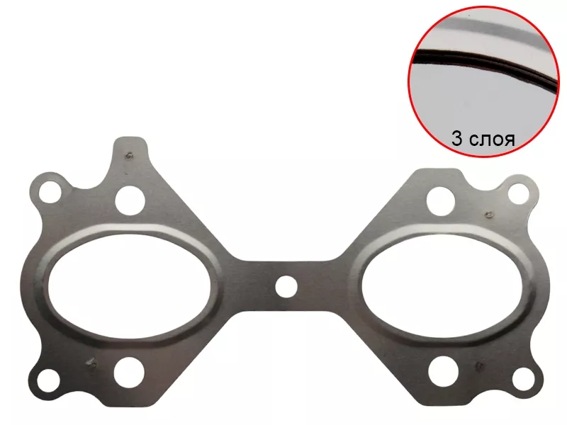 Прокладка выпускного коллектора BMW M57/M47 (1шт) - Артикул ST11627798177 - Производитель Sat - Фото, Отзывы, Цены 