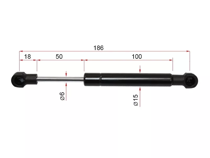 Амортизатор капота Audi Q7 05-15 / Volkswagen Touareg 02-10 / Porsche Cayenne 02-10 (Справа=Слева) - Артикул ST1180005 - Производитель Sat - Фото, Отзывы, Цены 