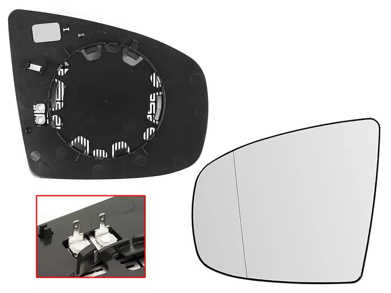 Полотно зеркала BMW X5 06-13 / X6 08-14 (Слева/ Обогрев/ асферическое) - Артикул ST1210039 - Производитель Sat - Фото, Отзывы, Цены 