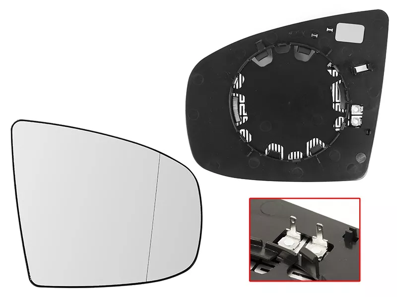 Полотно зеркала BMW X5 06-13 / X6 08-14 (Справа/ Обогрев/ асферическое) - Артикул ST1210040 - Производитель Sat - Фото, Отзывы, Цены 