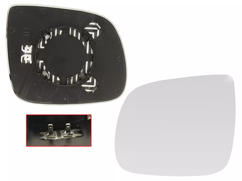 Полотно зеркала Audi Q5 08-17 / Q7 05-15 (Слева/ Обогрев/ асферическое) - Артикул ST1210077 - Производитель Sat - Фото, Отзывы, Цены 