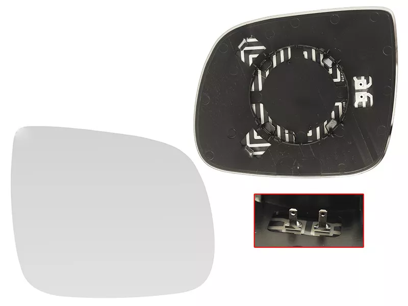 Полотно зеркала Audi Q5 08-17 / Q7 05-15 (Справа/ Обогрев/ сферическое) - Артикул ST1210078 - Производитель Sat - Фото, Отзывы, Цены 