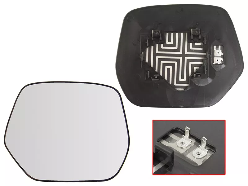 Полотно зеркала Honda CR-V 06-12 (Справа/ Обогрев/ сферическое) - Артикул ST1210080 - Производитель Sat - Фото, Отзывы, Цены 