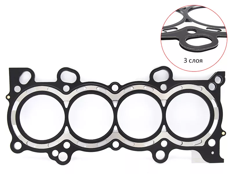Прокладка ГБЦ K20A/K24A HONDA CR-V RD6,7/Stepwgn RF7,8 - Артикул ST12251PPA004 - Производитель Sat - Фото, Отзывы, Цены 