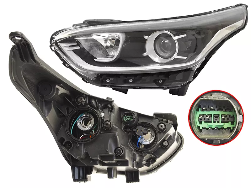 Фара Kia Cerato 18-21 (Слева/ С электрокорректором) - Артикул ST1231153L - Производитель Sat - Фото, Отзывы, Цены 