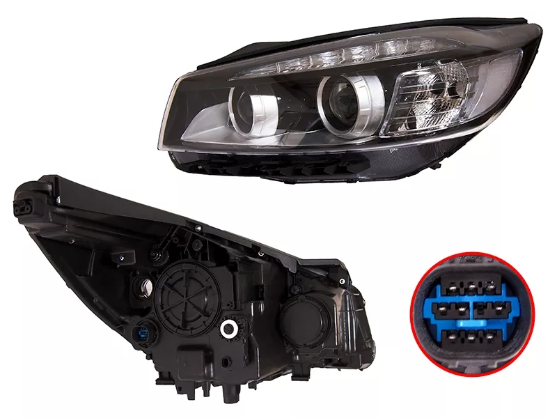 Фара Kia Sorento 14-18 (Слева) - Артикул ST130043 - Производитель Sat - Фото, Отзывы, Цены 