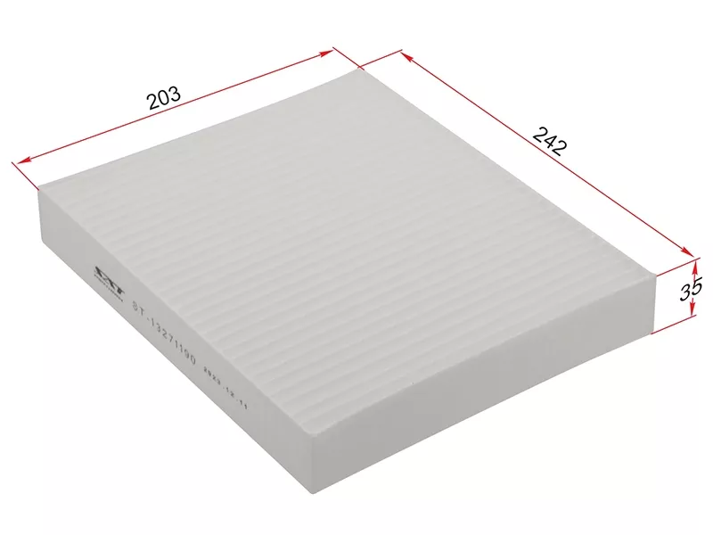 Фильтр салона CHEVROLET AVEO 11-/CRUZE 09-/COBALT 13 - Артикул ST13271190 - Производитель Sat - Фото, Отзывы, Цены 