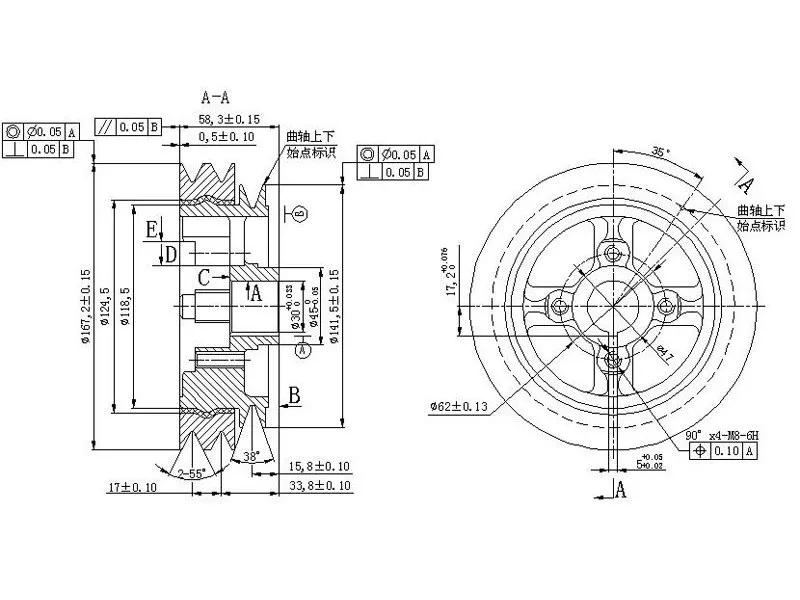 Шкив коленвала TOYOTA LITE/TOWNACE/TOWN/MASTERACE 2C/2CT 90-93 - Артикул ST1340864080 - Производитель Sat - Фото, Отзывы, Цены 
