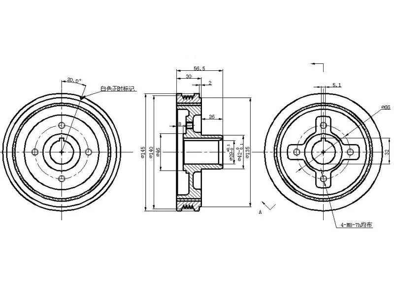 Шкив коленвала TOYOTA 2Y/3Y#/4Y 82-99 - Артикул ST1340871010 - Производитель Sat - Фото, Отзывы, Цены 