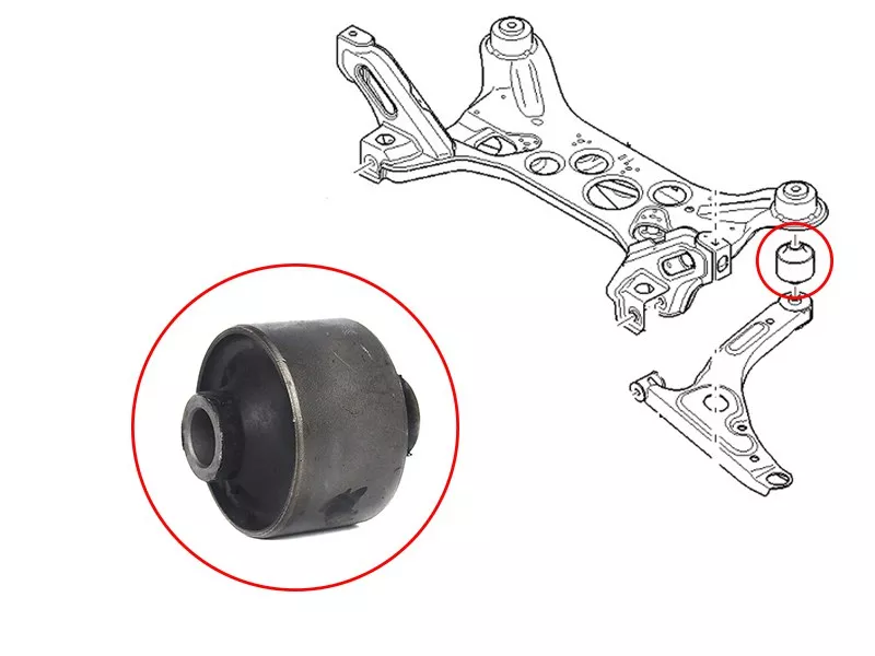 Сайлентблок рычага Ford Transit 94-00 - Артикул ST1553246BU2 - Производитель Sat - Фото, Отзывы, Цены 