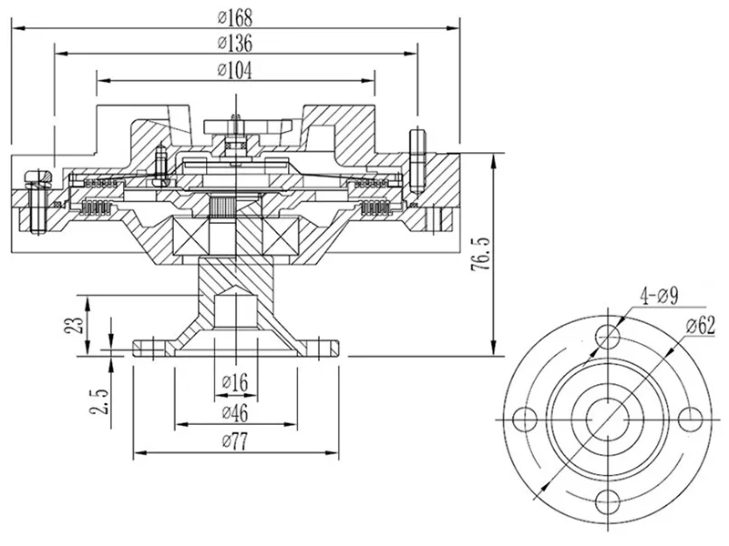 Вискомуфта Toyota Land Cruiser (J80) 84-04 / Coaster 93-16 - Артикул ST1621017010 - Производитель Sat - Фото, Отзывы, Цены 
