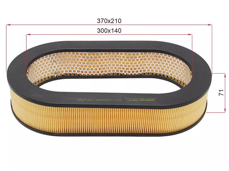 Фильтр воздушный NISSAN PATROL/SAFARI Y60 87-97 - Артикул ST1654606J00 - Производитель Sat - Фото, Отзывы, Цены 