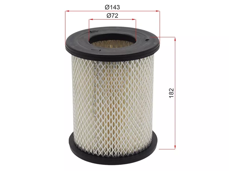 Фильтр воздушный NISSAN DATSUN D22 2.7/3.2 - Артикул ST165462S600 - Производитель Sat - Фото, Отзывы, Цены 