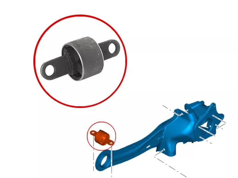 Сайлентблок рычага Ford Focus 07-19 / Kuga 13-19 - Артикул ST1692849 - Производитель Sat - Фото, Отзывы, Цены 