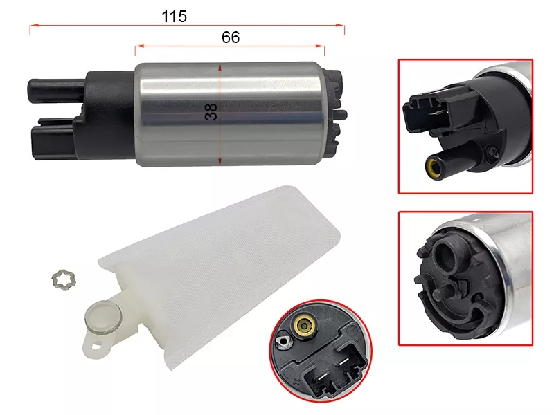 Топливный насос Honda Accord 93-08 / Civic 91-00 - Артикул ST17040S2H930 - Производитель Sat - Фото, Отзывы, Цены 