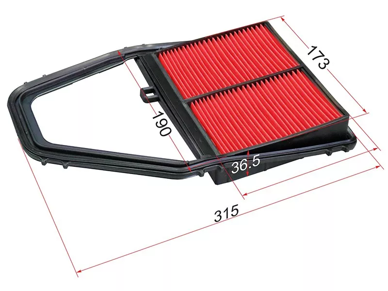 Фильтр воздушный HONDA CIVIC 01 - Артикул ST17220PLC000 - Производитель Sat - Фото, Отзывы, Цены 