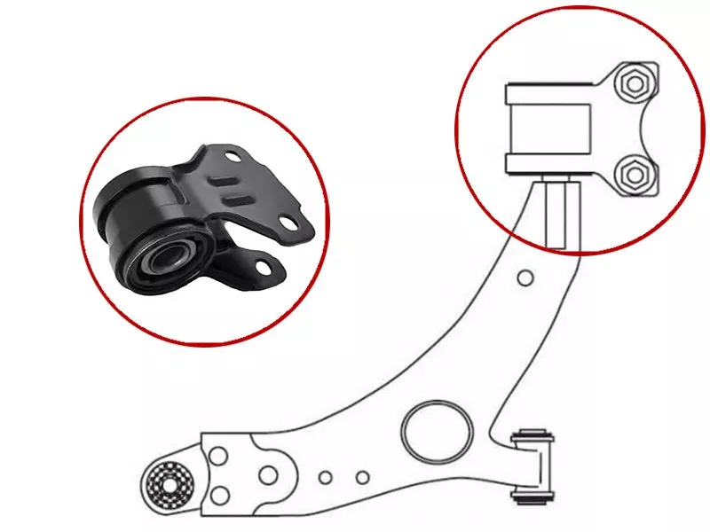 Сайлентблок рычага Ford Focus 10-19 / Kuga 08-19 - Артикул ST1749992 - Производитель Sat - Фото, Отзывы, Цены 