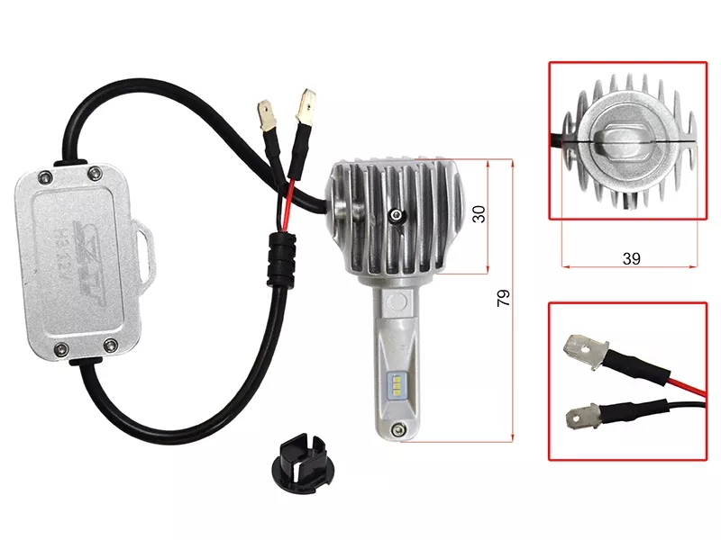 Лампа (H3/ LED/ Комплект/ 20W 1800LM CANBUS) - Артикул ST1750070 - Производитель Sat - Фото, Отзывы, Цены 