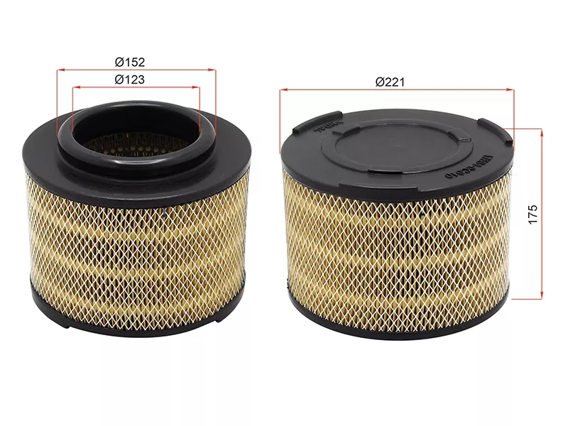 Фильтр воздушный TOYOTA HILUX 1KDFTV 04 - Артикул ST178010C010 - Производитель Sat - Фото, Отзывы, Цены 