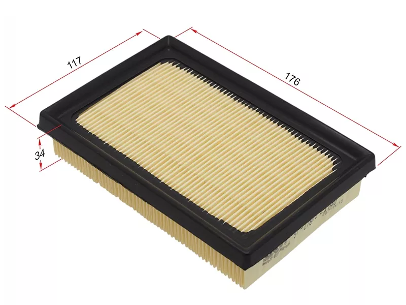 Фильтр воздушный TOYOTA COROLLA AXIO/FIELDER ##E16# 12 - Артикул ST1780121060 - Производитель Sat - Фото, Отзывы, Цены 