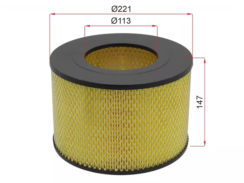 Фильтр воздушный TOYOTA LAND CRUISER/DYNA 1KZTE/1/2KDFTV 87 - Артикул ST1780168030 - Производитель Sat - Фото, Отзывы, Цены 