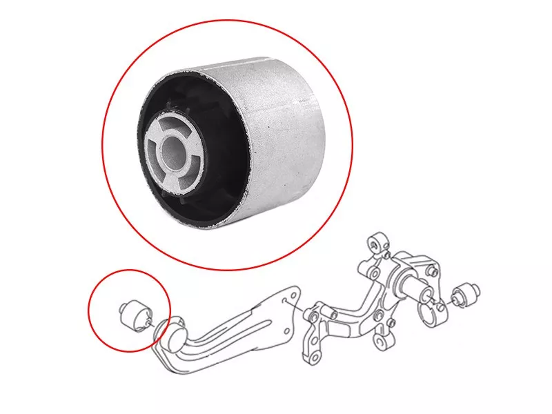 Сайлентблок рычага Audi A3 03- / Q3 11-19 - Артикул ST1K0505541D - Производитель Sat - Фото, Отзывы, Цены 