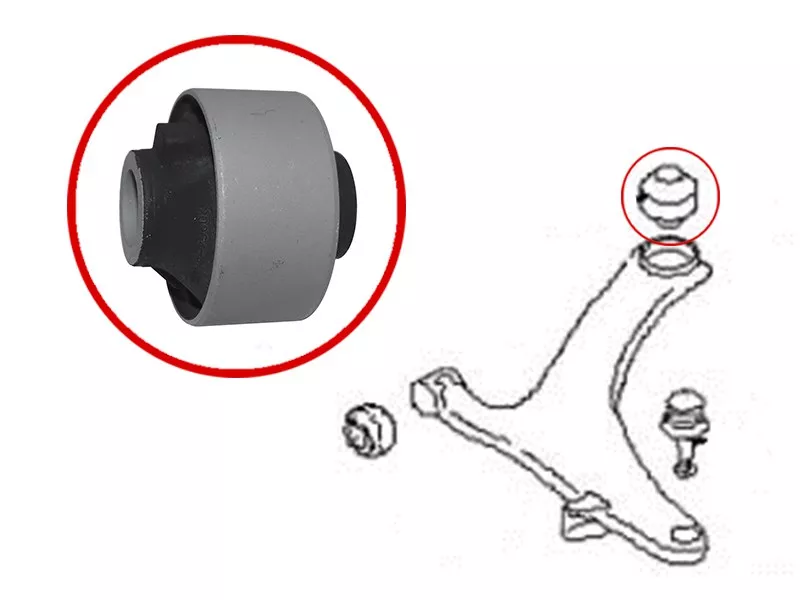 Сайлентблок рычага Subaru Forester 07-19 / Impreza 07-12 - Артикул ST20204AG011 - Производитель Sat - Фото, Отзывы, Цены 