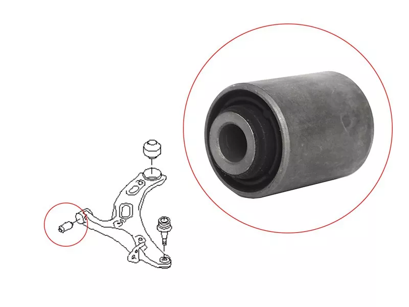 Сайлентблок рычага Subaru Forester 07-19 / Impreza 07-16 - Артикул ST20204AG030 - Производитель Sat - Фото, Отзывы, Цены 
