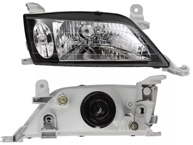 Фара Toyota Carina (T210) 97-01 (Справа/ чёрная) - Артикул ST20402BR - Производитель Sat - Фото, Отзывы, Цены 