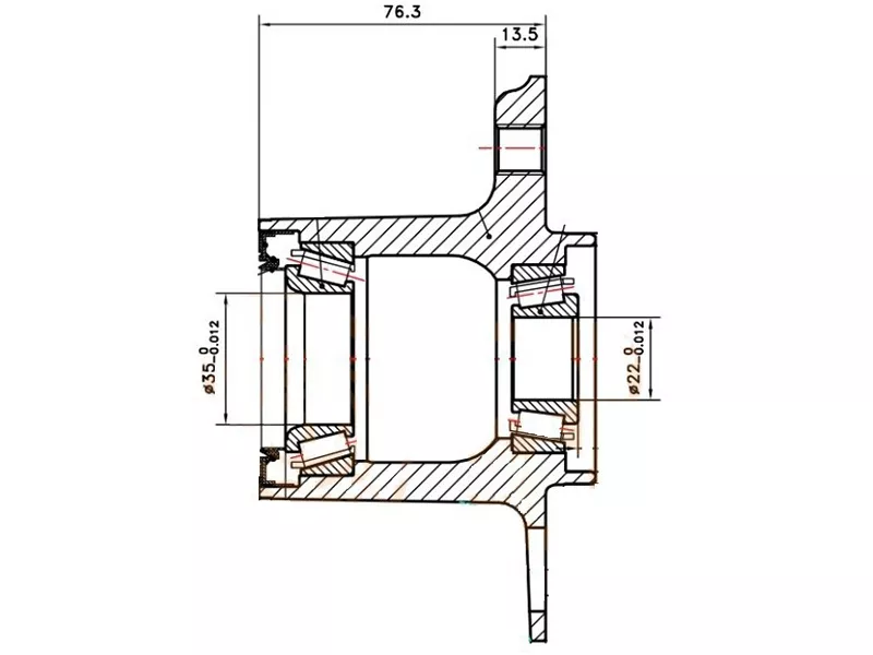 Ступичный узел перед MERCEDES BENZ C-CLASSE 204 2006 - Артикул ST2043300625 - Производитель Sat - Фото, Отзывы, Цены 