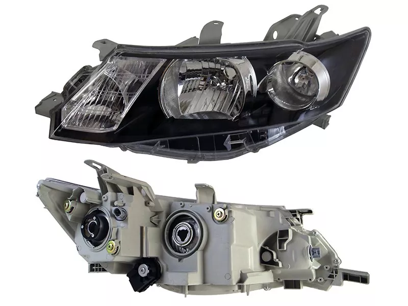 Фара Toyota Allion (T260) 07-10 (Слева/ Галоген/ Чёрная) - Артикул ST20447L - Производитель Sat - Фото, Отзывы, Цены 