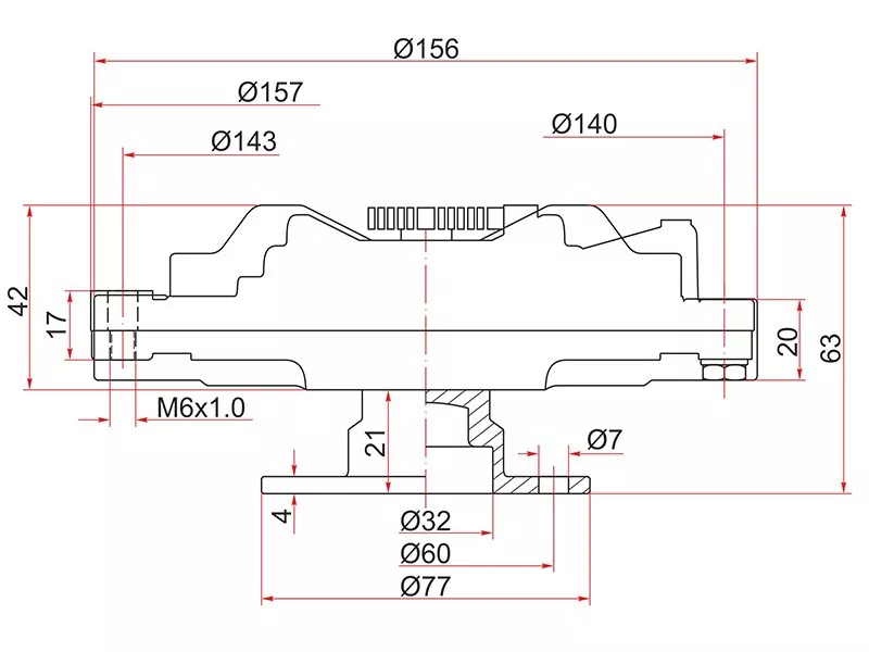 Вискомуфта Nissan Patrol 87-10 / Safari 87-07 - Артикул ST2108251N10 - Производитель Sat - Фото, Отзывы, Цены 