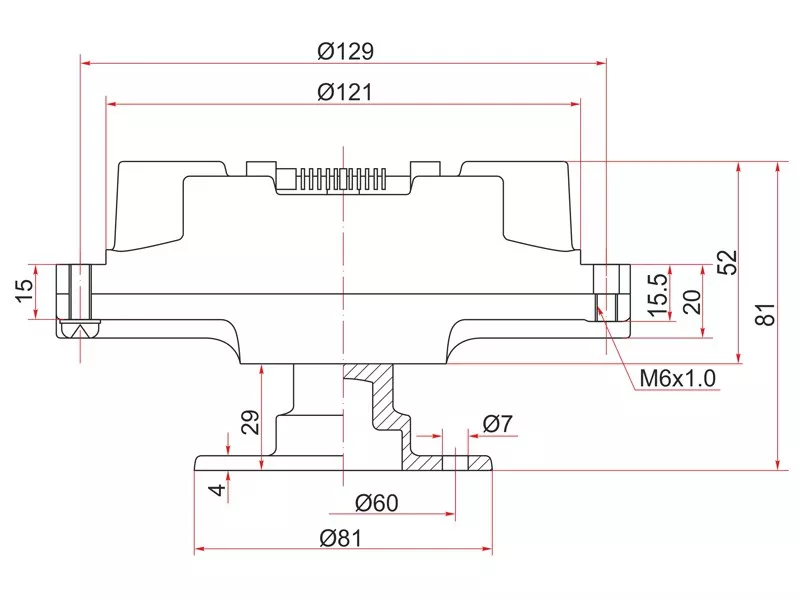Вискомуфта VQ25DD -  для NISSAN SKYLINE, NISSAN STAGEA, NISSAN GLORIA, INFINITI G35