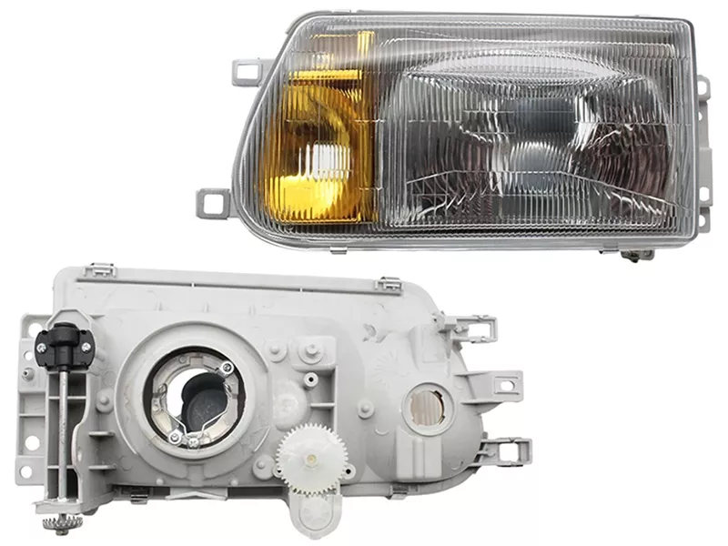 Фара Toyota Dyna 95-99 / ToyoAce 95-99 (Слева/ жёлтая ПТФ) - Артикул ST2121167YL - Производитель Sat - Фото, Отзывы, Цены 