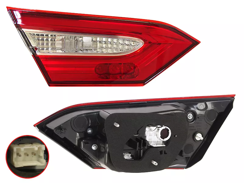 Фонарь в крышку багажника Toyota Camry (XV70) 17-22 (Слева) - Артикул ST21214T2L - Производитель Sat - Фото, Отзывы, Цены 