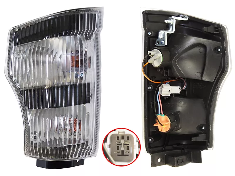 Указатель поворота угловой левый -ST2131530L Sat для ISUZU ELF