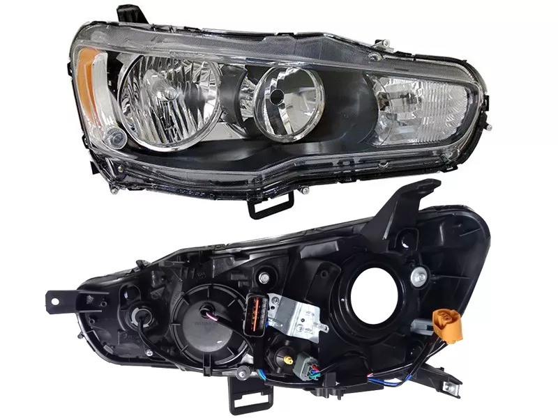 Фара Mitsubishi Lancer 07-17 (Справа/ Галоген/ С электрокорректором) - Артикул ST2141190R - Производитель Sat - Фото, Отзывы, Цены 