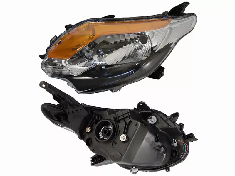 Фара Mitsubishi L200 15-19 (Слева/ Галоген/ Ручная регулировка/ тёмная) - Артикул ST21411ADLEM2 - Производитель Sat - Фото, Отзывы, Цены 