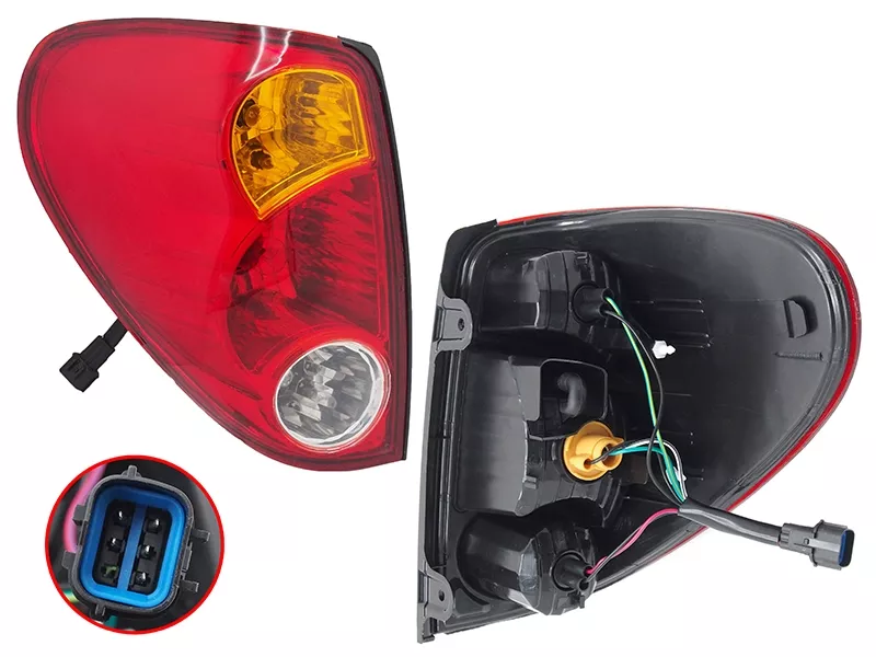 Фонарь задний Mitsubishi L200 07-16 / Triton 06-11 (Слева) - Артикул ST2141993L - Производитель Sat - Фото, Отзывы, Цены 