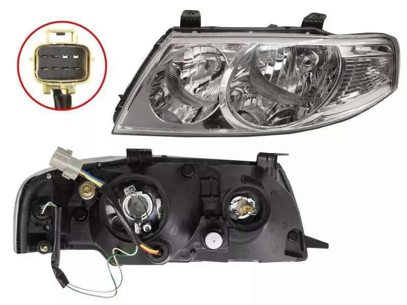 Фара Nissan Almera Classic 06-12 (Спереди/ Слева) - Артикул ST21511B7L - Производитель Sat - Фото, Отзывы, Цены 