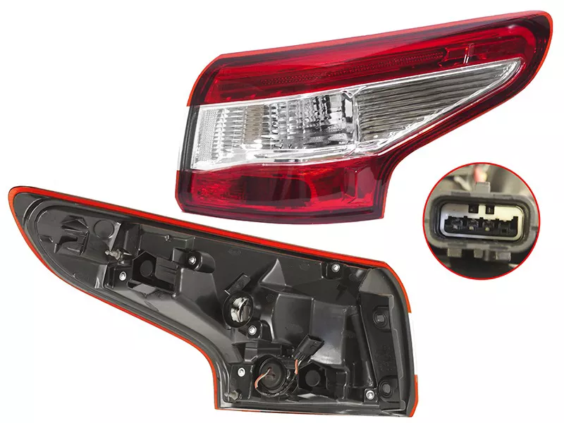 Фонарь задний Nissan Qashqai 13-19 (Справа) - Артикул ST21519N1R - Производитель Sat - Фото, Отзывы, Цены 