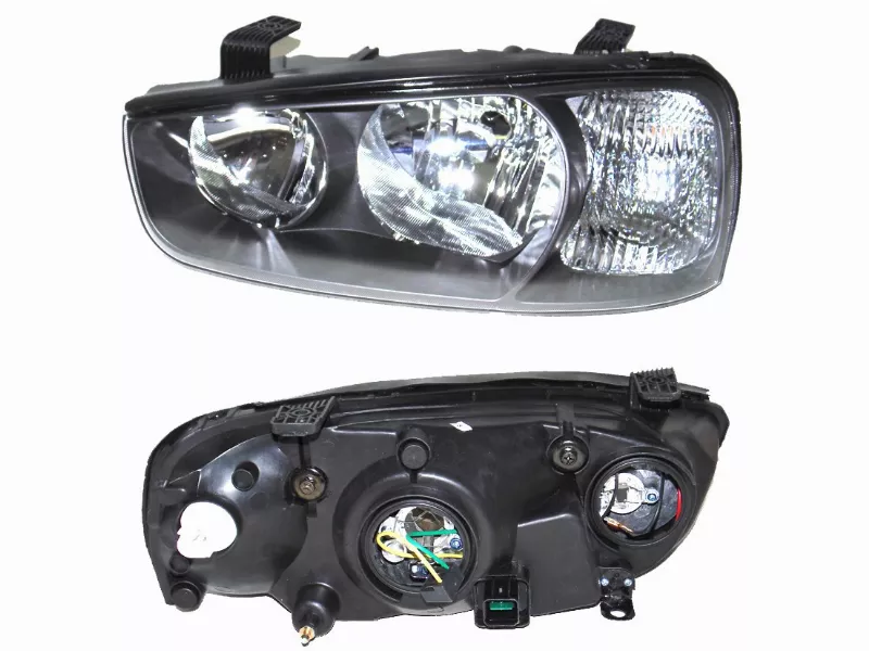 Фара Hyundai Elantra 00-09 (Слева/ Чёрная) - Артикул ST2211126BLLDE2 - Производитель Sat - Фото, Отзывы, Цены 