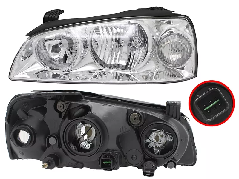 Фара Hyundai Elantra 03-09 (Слева) - Артикул ST2211132LLDEM1 - Производитель Sat - Фото, Отзывы, Цены 