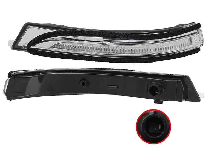 Поворот в зеркало (Слева) Hyundai Solaris 17-20 - Артикул ST22112S2L - Производитель Sat - Фото, Отзывы, Цены 