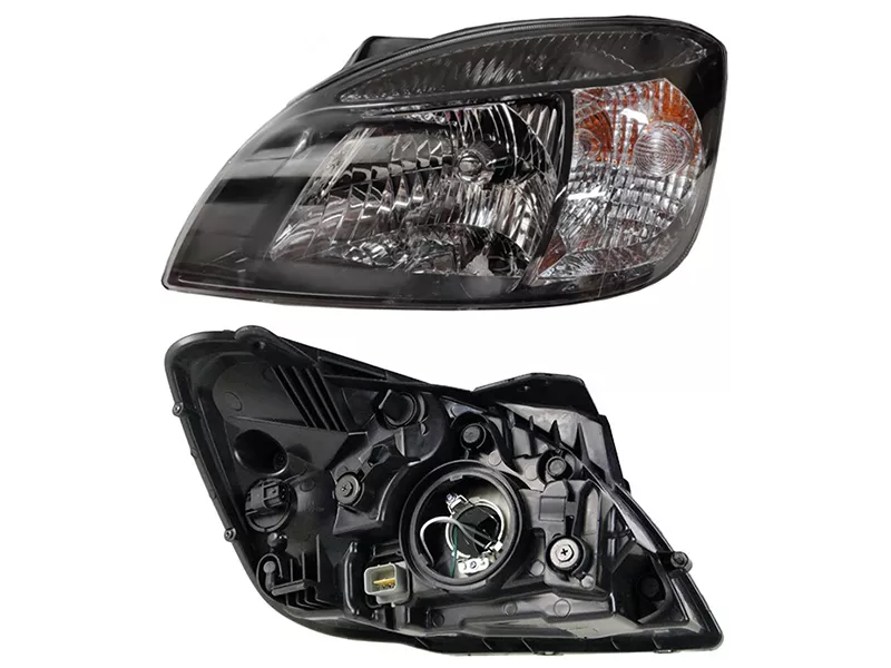 Фара Kia Rio 05-11 (Слева/ Галоген/ Ручная регулировка/ Чёрная) - Артикул ST2231123LLEMN2 - Производитель Sat - Фото, Отзывы, Цены 