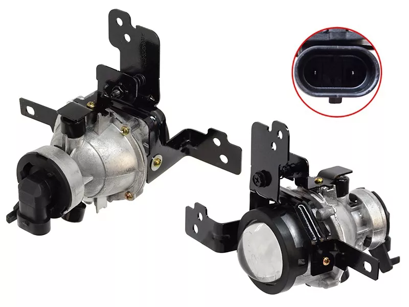 Фара противотуманная (Слева/ Линза) Kia Rio 20-22 / Solaris KRS 24 - Артикул ST22320R20L - Производитель Sat - Фото, Отзывы, Цены 