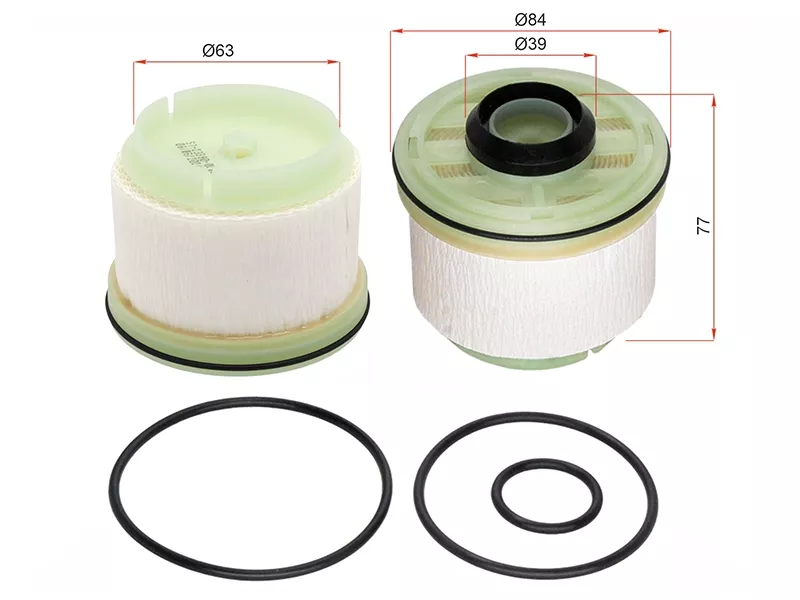 Фильтр топливный TOYOTA HILUX VIGO 04-/HIACE/REGIUSACE 1KDFTV/2KDFTV 07 - Артикул ST233900L030 - Производитель Sat - Фото, Отзывы, Цены 